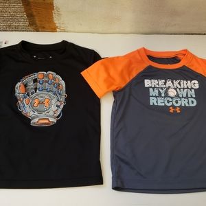 Boys under armour tshirts